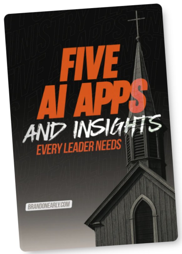 Five AI Apps and Insights Every Leader Needs e-book cover